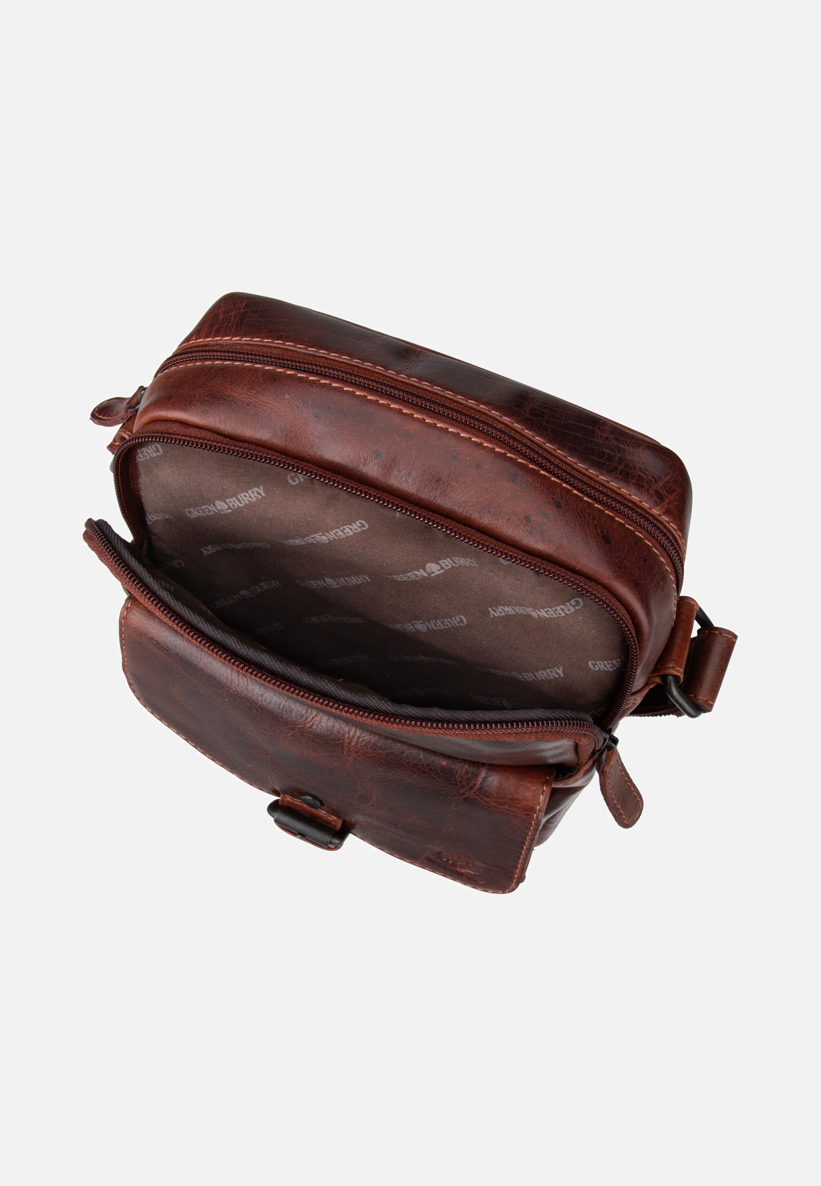 Rugged Shoulderbag L Teak Brown - Umhängetasche