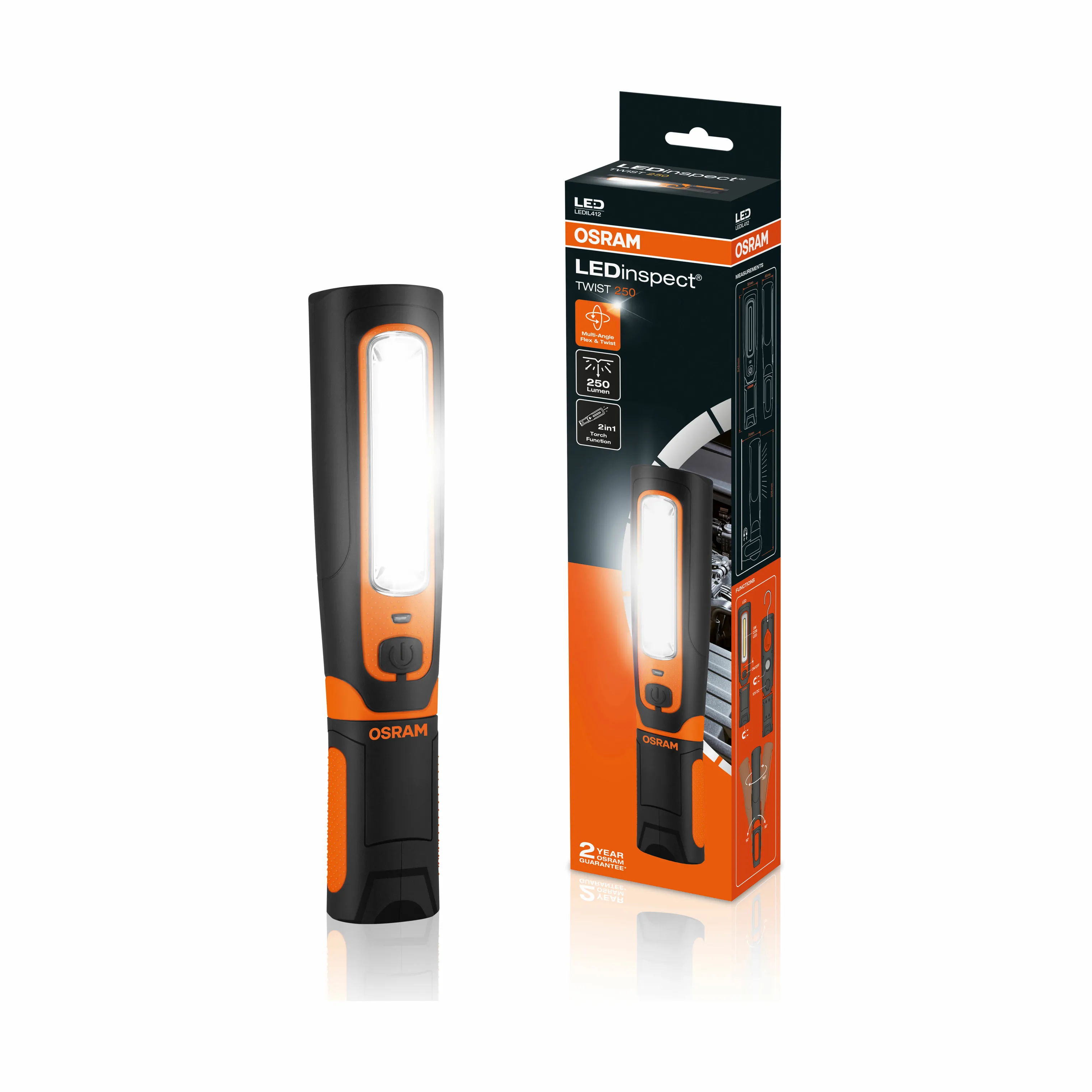 OSRAM LEDInspect Twist Arbejdslampe