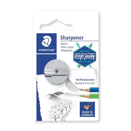 STAEDTLER® Bleistiftspitzer Doppelspitzer aus Metall, 1 Stück