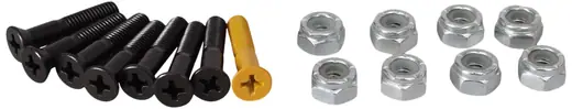 Killer Head Mounting Skateboard Hardware - Møtrikker Og Bolte Skateboards