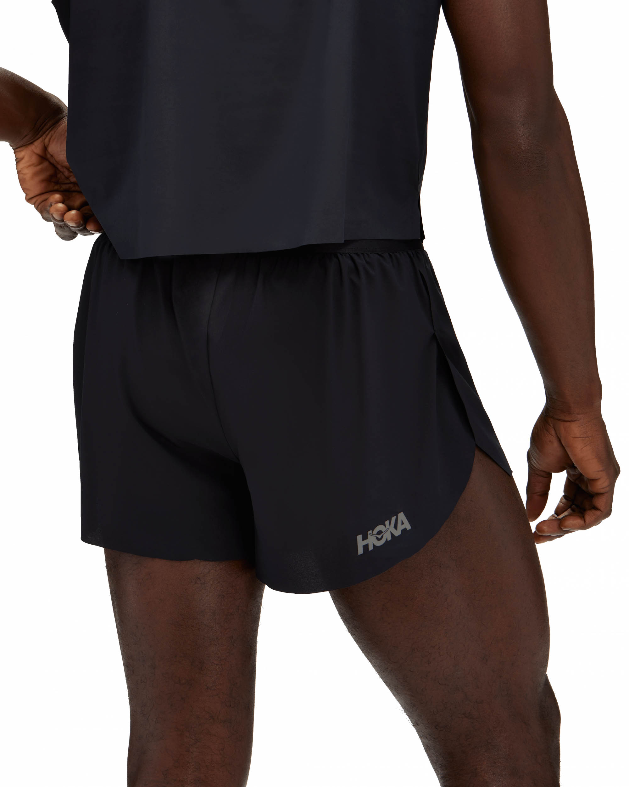 Race Day Split Short Herre Black