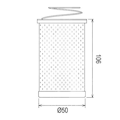 Filtre à huile HifloFiltro HF178 Type origine