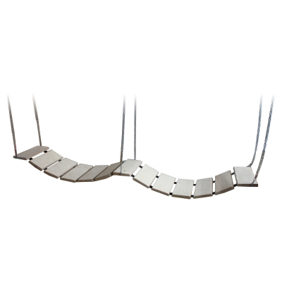 Elmato Katzenzimmerbrücke mit Ketten 120cm