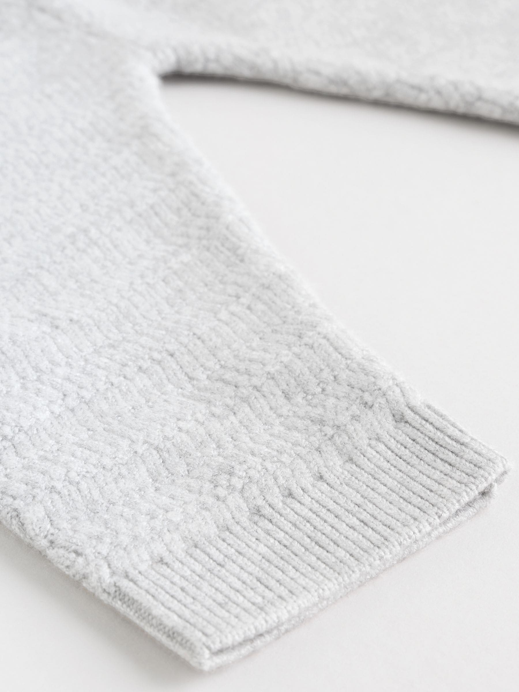 Grijs - Babyset met gebreide trui en legging (0mnd-2jr)