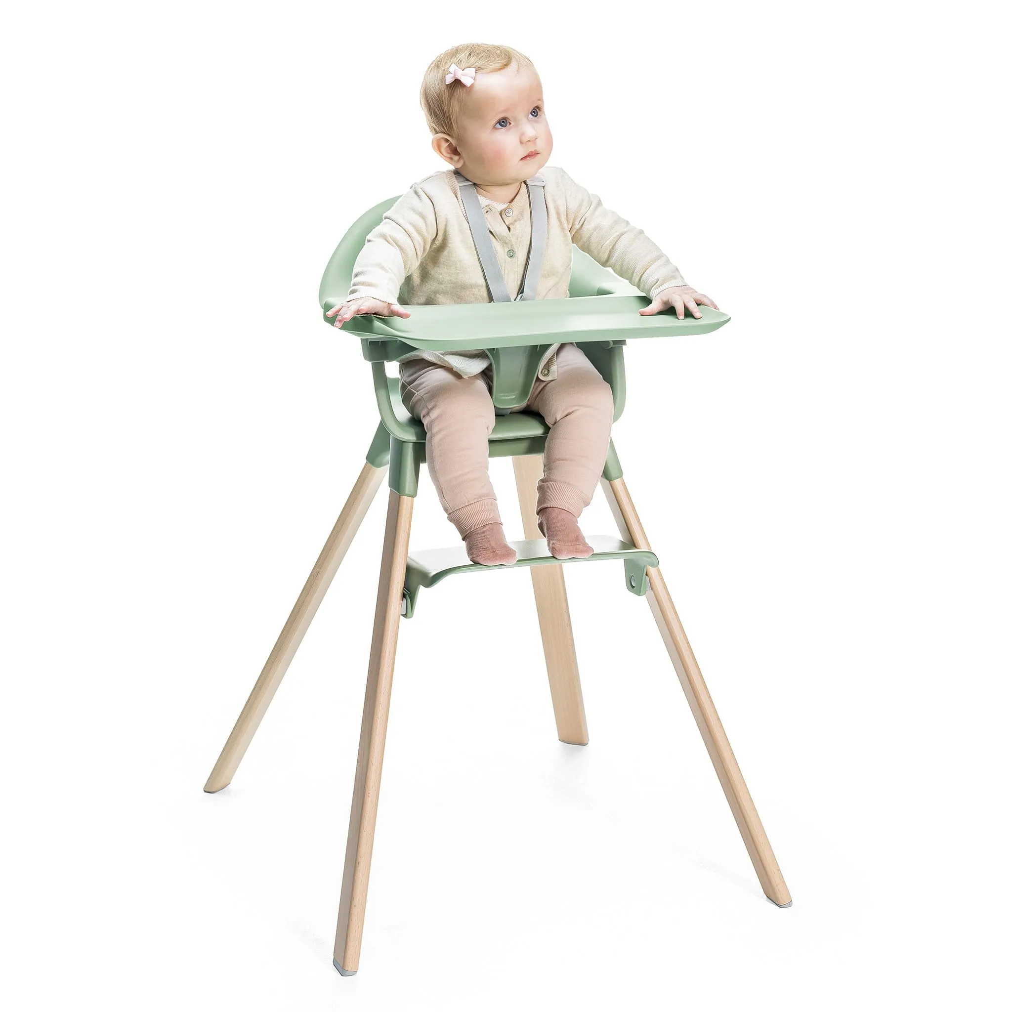Stokke Chaise Haute Clikk - Blanc