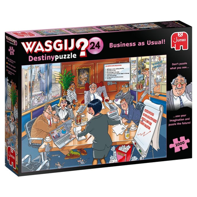 Wasgij Destinypuzzle 24 - Business as Usual! - 1000 Teile