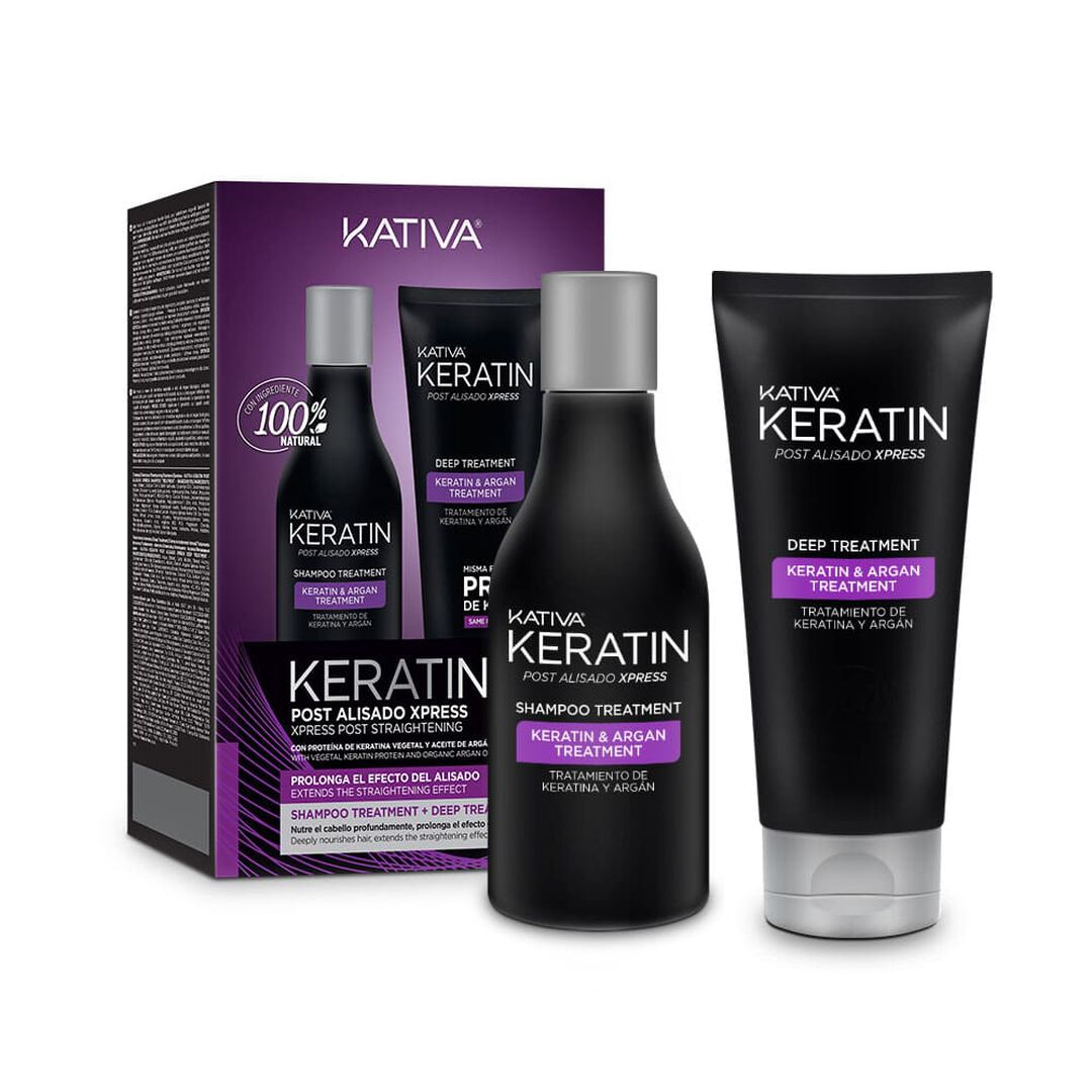 Kativa  Kit Tratamento Express Keratina Pós-Alisamento - 450ml