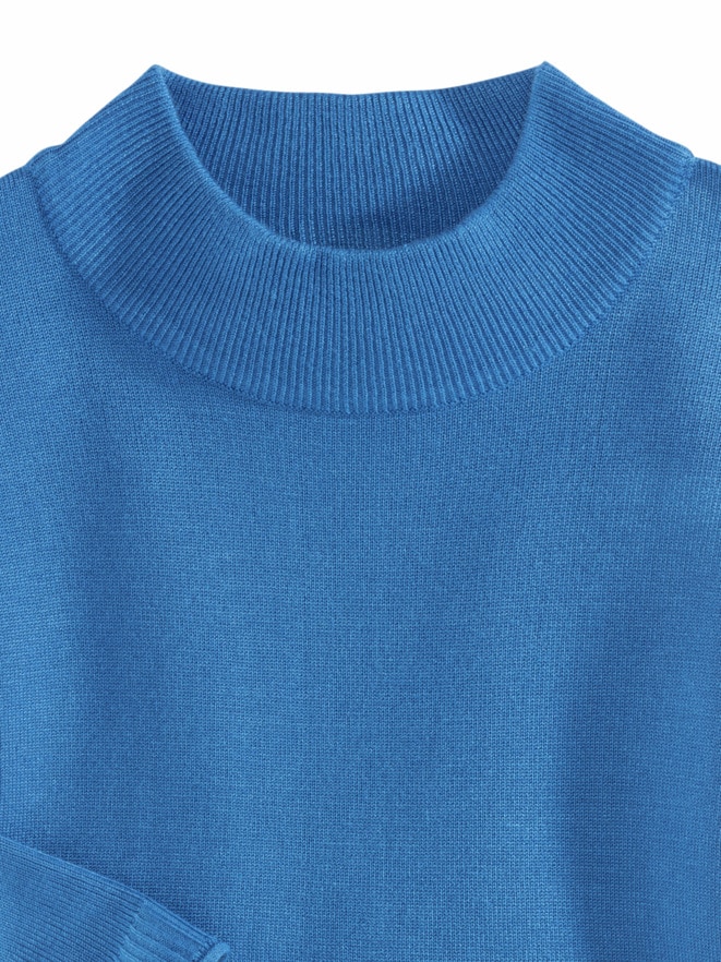 Stehbund-Pullover Hautschmeichler