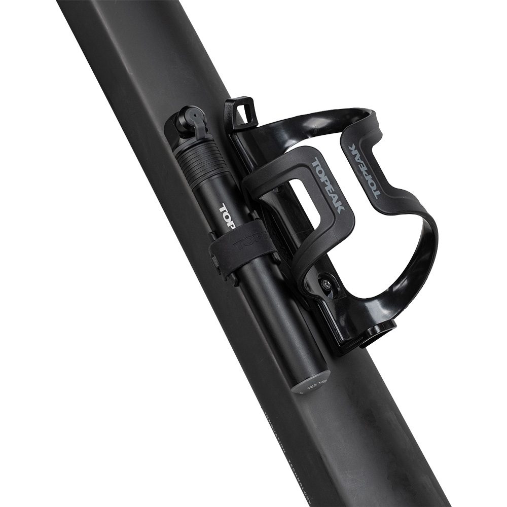 Topeak Two Timer X Minipumpe schwarz