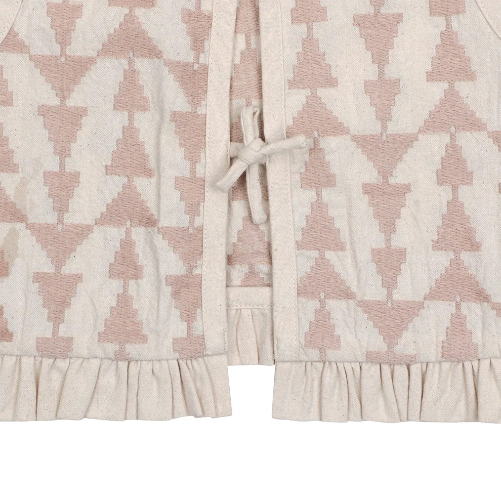 Neeltje Gilet | Soft Sand - Rose Triangular