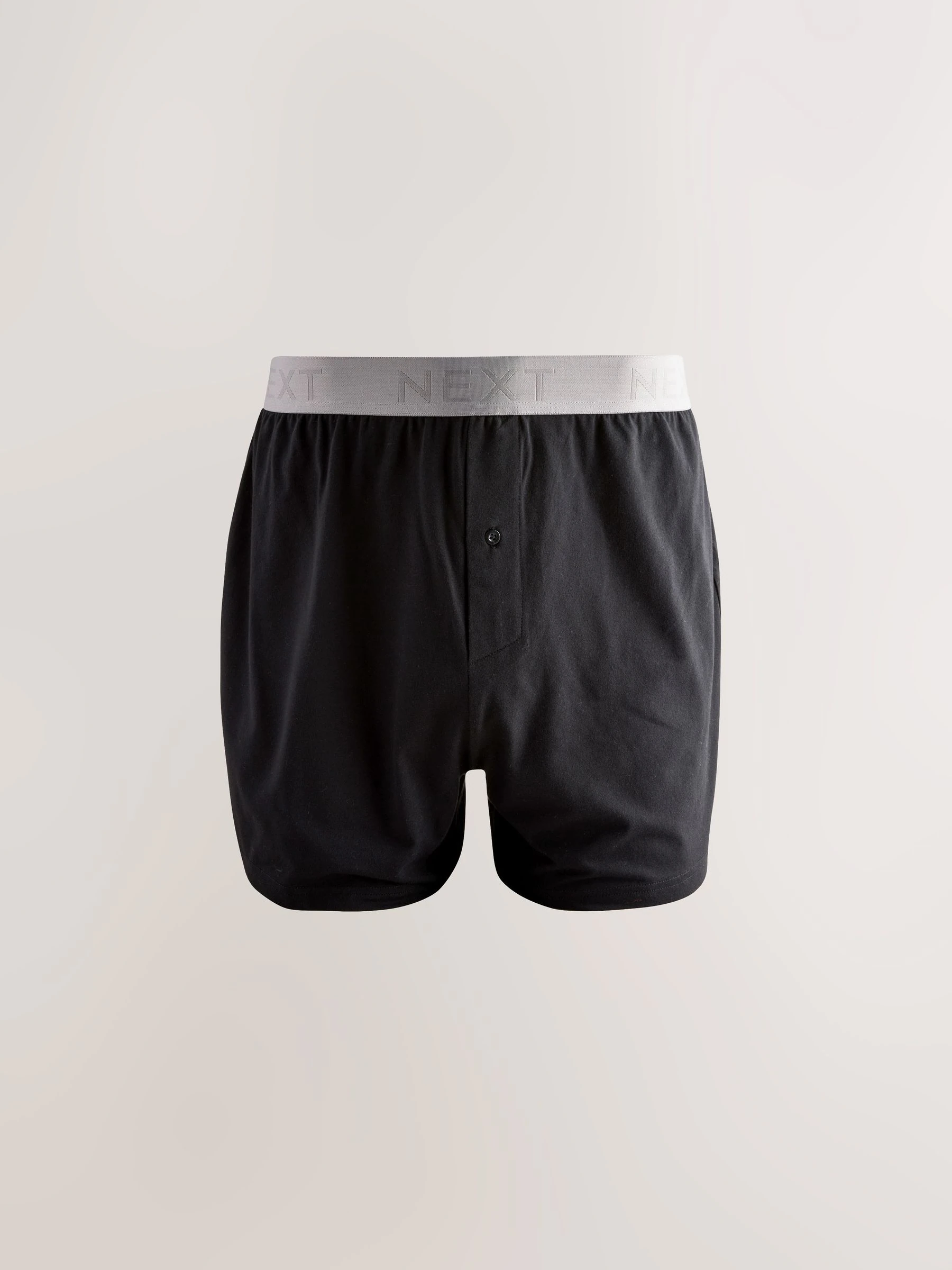 Zwarte neutrale tailleband - Verpakking van 5 - Ruimvallende Boxers