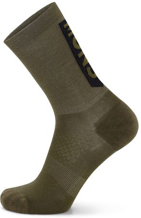 ATLAS MERINO CREW Velosocken  dark olive  M=39-41