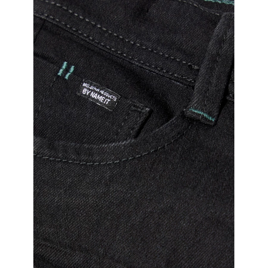 name it Boys Jeans NMMRYAN black denim