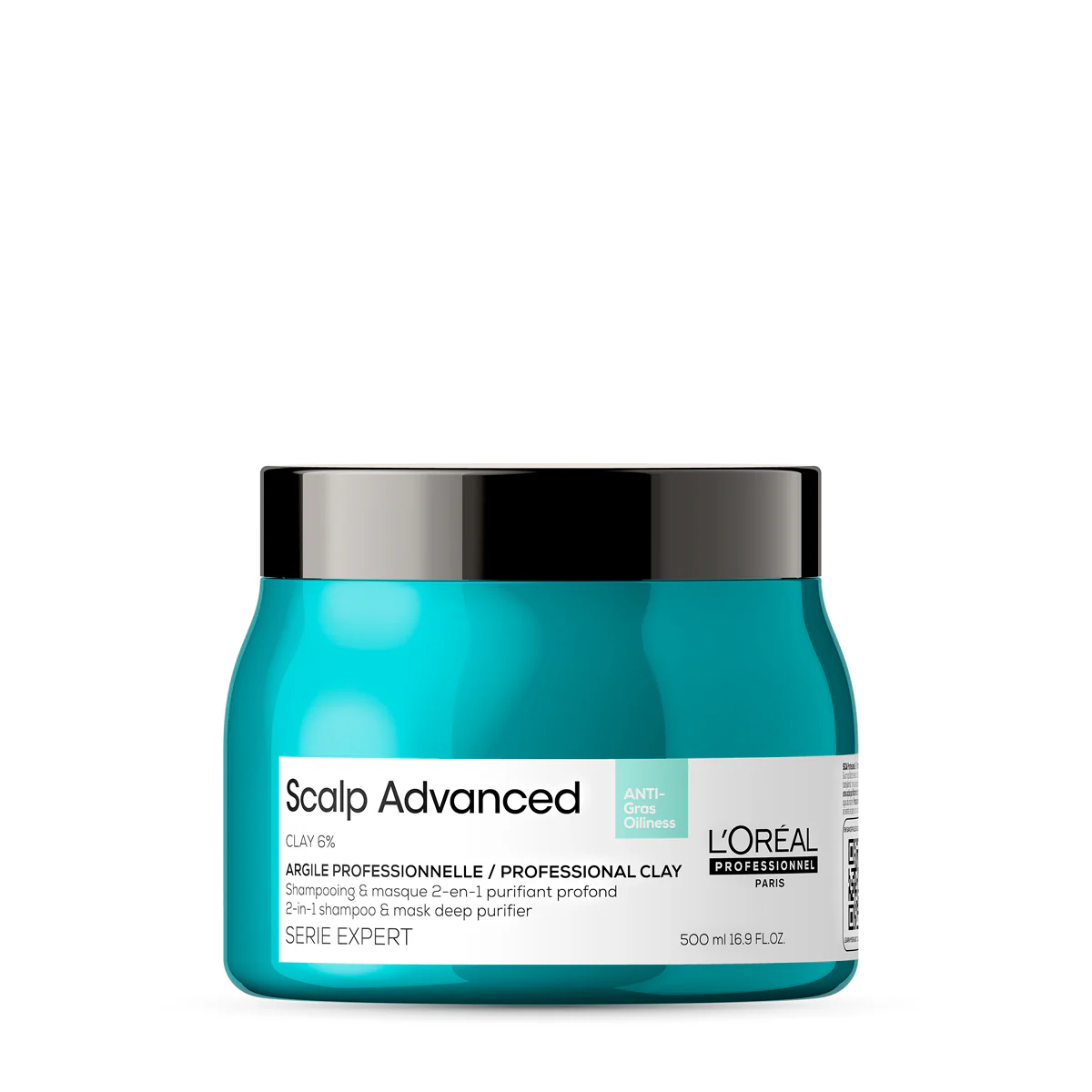 Shampoing & Masque à l'Argile 2 en 1 Purifiant Scalp Advanced 250ml