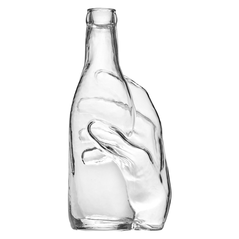 Serax Les Objets Mouleversants by Wouters & Hendrix Edward karaf 95cl Transparent