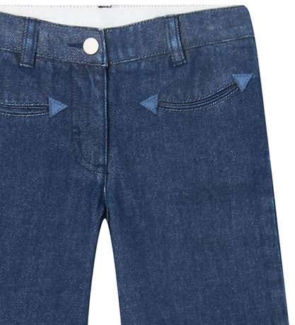 Stella McCartney Kids Jeans - Blå m. Hestesko