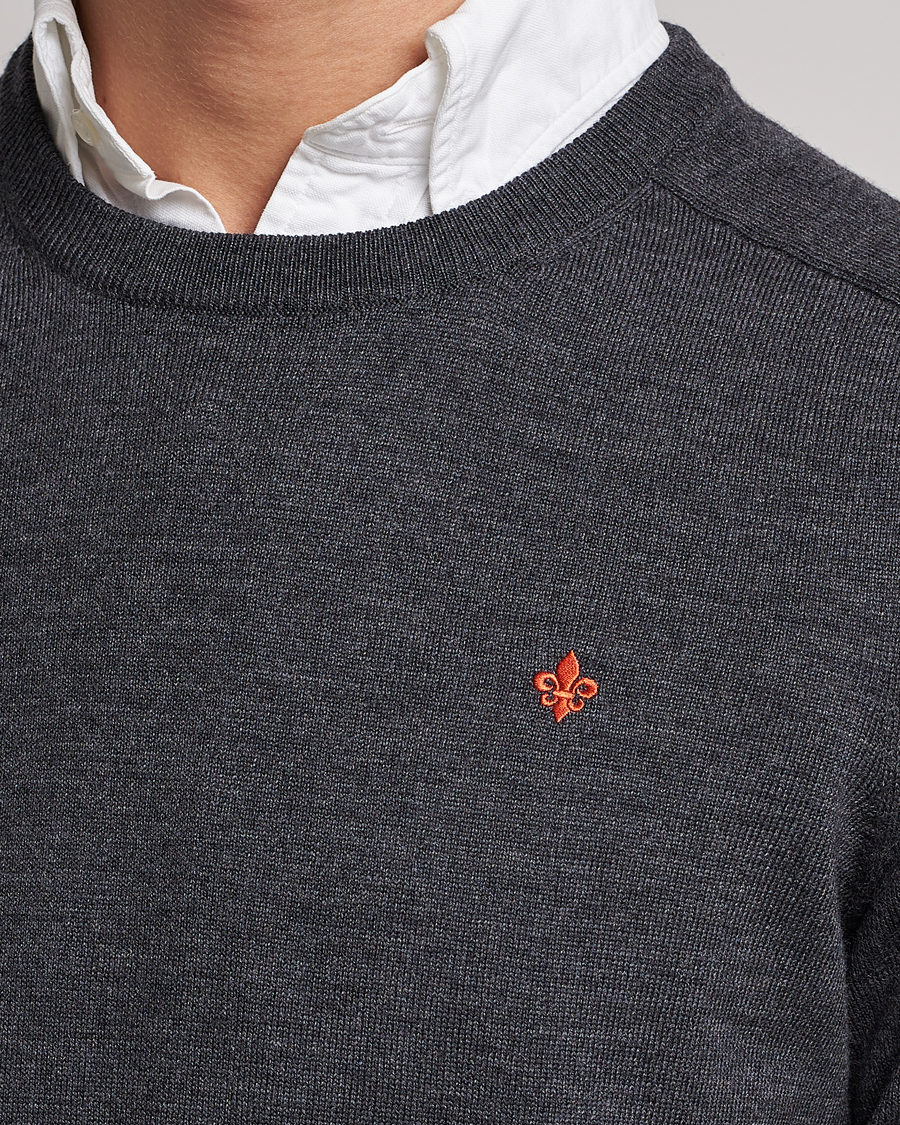 Morris Merino O-neck Grey