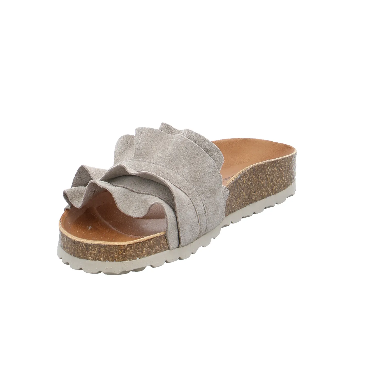 VERBENAS Bio-Fussbett Beige Leder