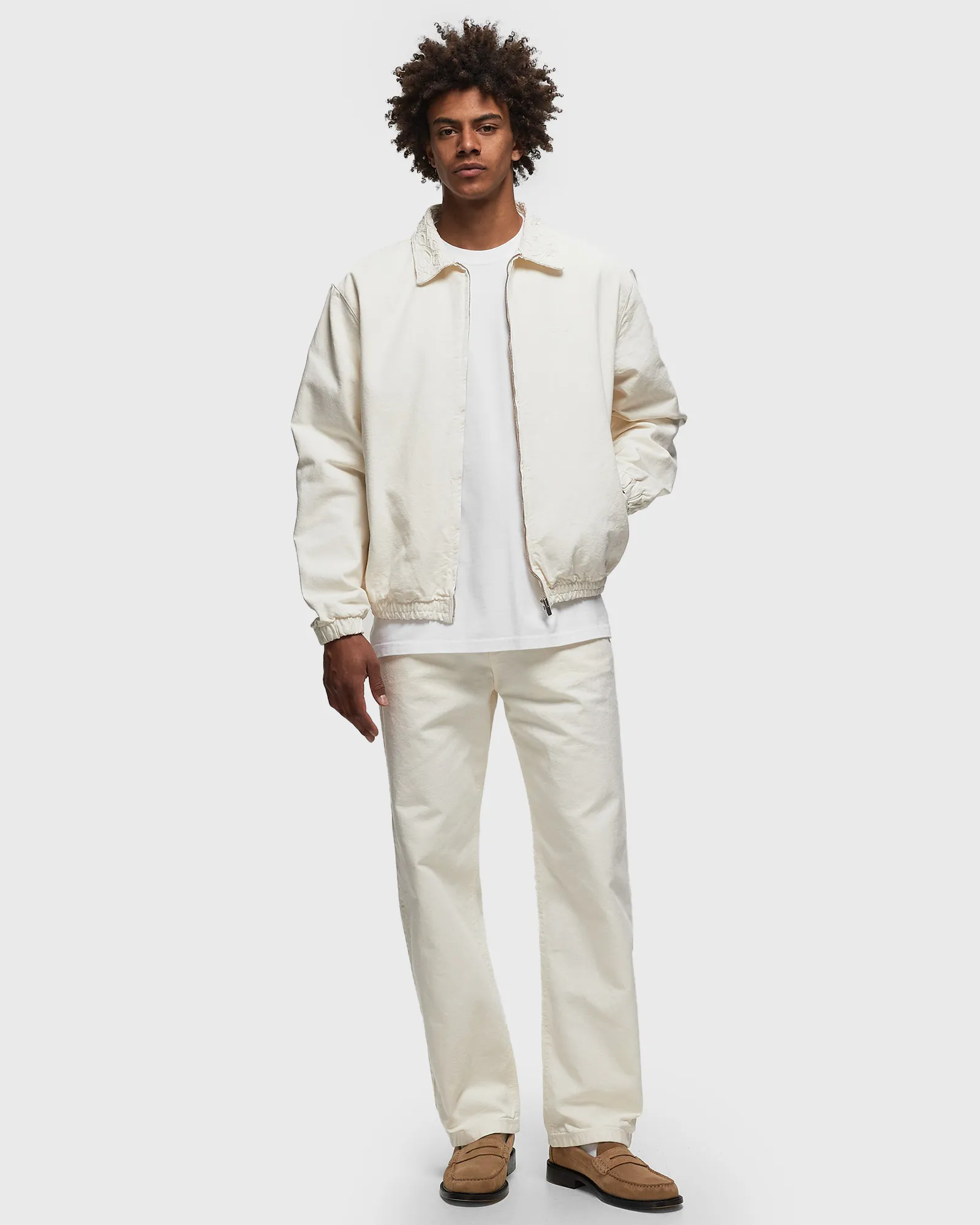 Arte Antwerp Embroidery Collar Jacket Canvas