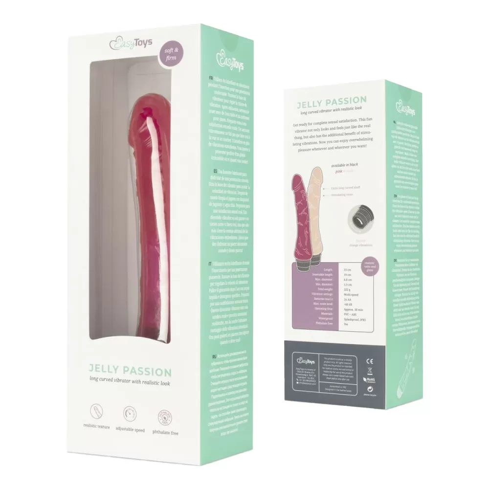 EasyToys Realistisk Vibrator Dildo