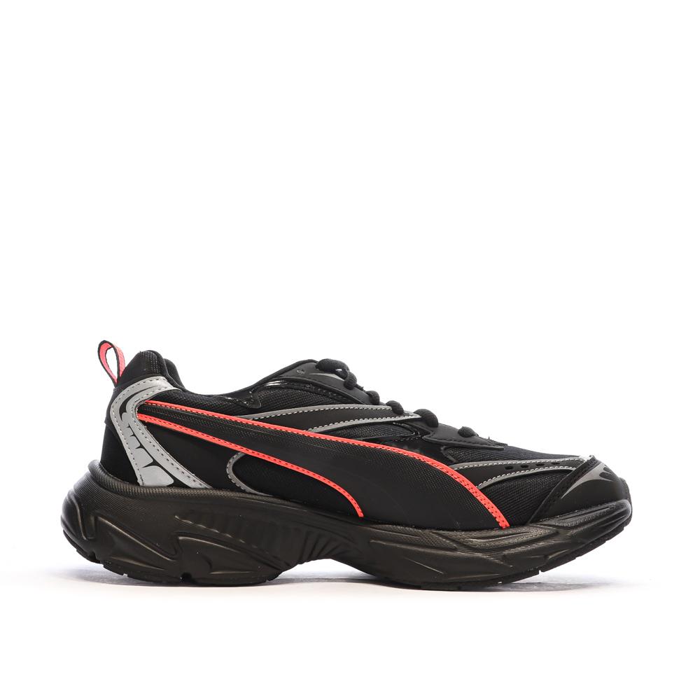 Puma Baskets Noires/Rouges Homme Puma Puma Morphic Reflect 393646-01