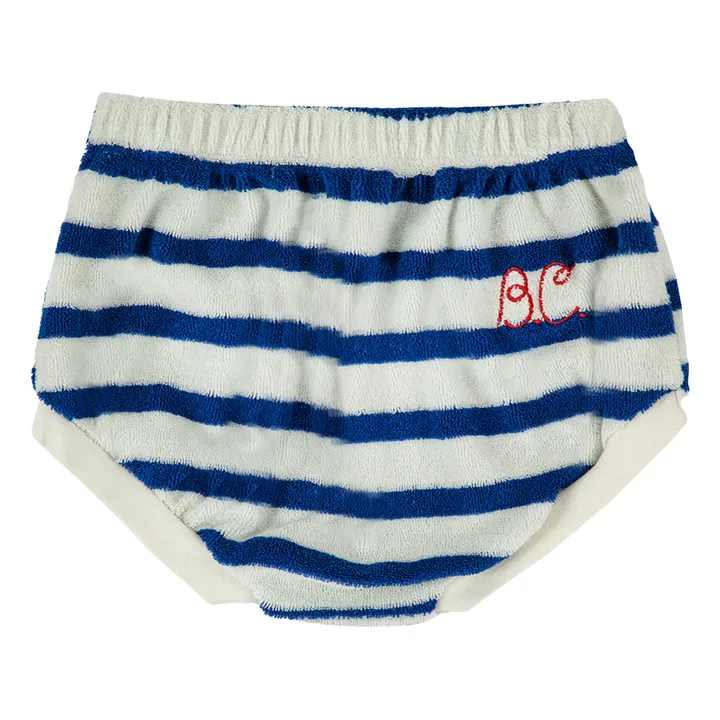 Bobo Choses Bloomer Eponge Coton Bio Rayé | Bleu marine