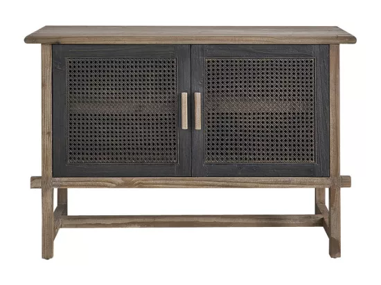 Buffet en bois recyclé massif 120 cm