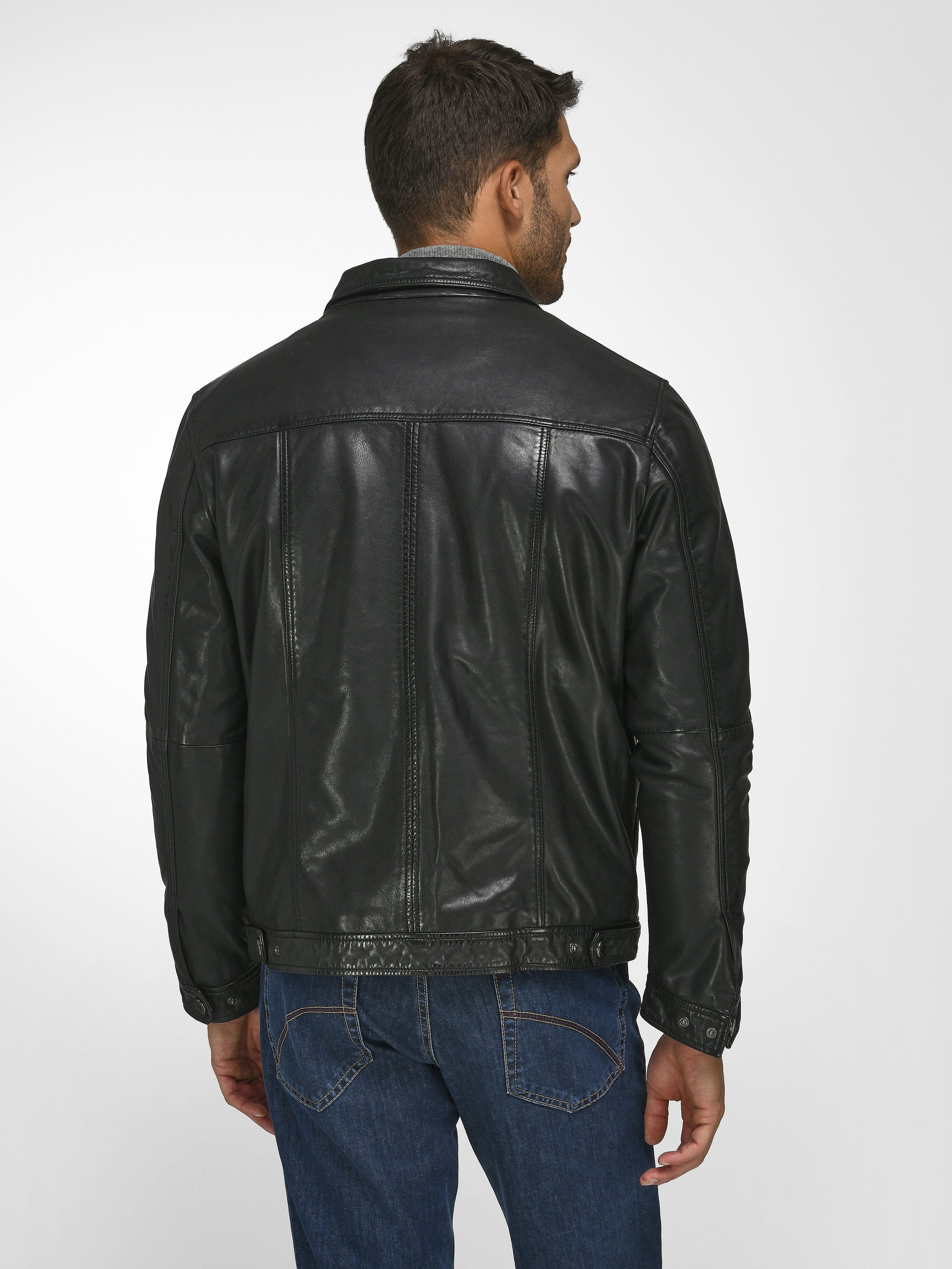 Lederjacke