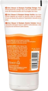 Weleda Kids 2in1 Shower & Shampoo Fruchtige Orange
