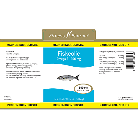 Fiskeolie omega 3