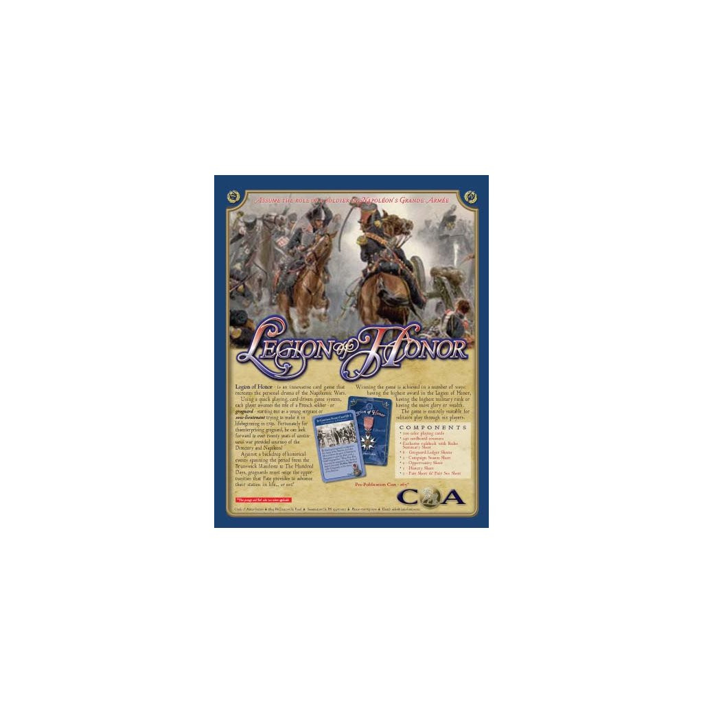 Legion of Honor (Ziplock)
