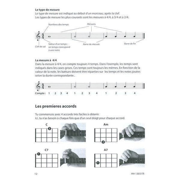 Cascha Verlag Ukulélé – Apprendre rapidement