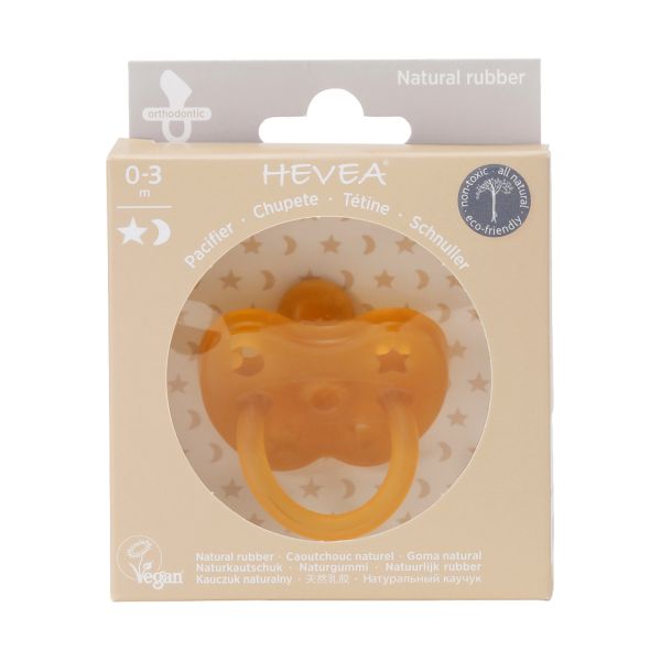 Hevea Classic Fopspeen Orthodontisch 0-3 Mnd