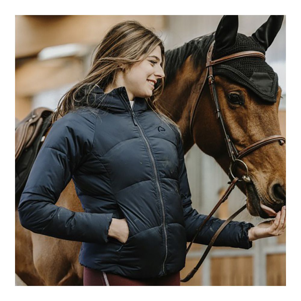 Equitheme LAURA - Doudoune Femme marine