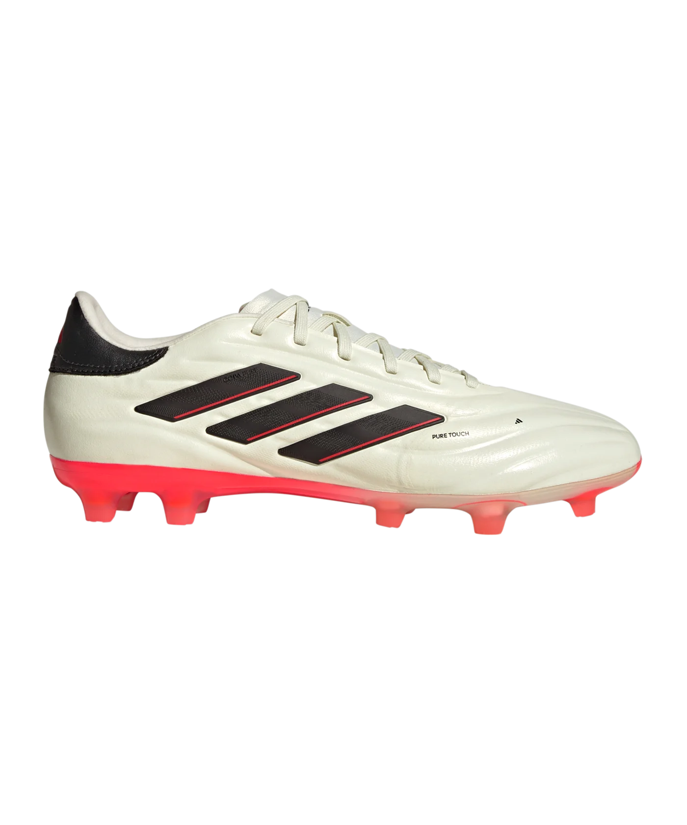 adidas COPA Pure 2 Pro FG Solar Energy Weiss Schwarz Rot