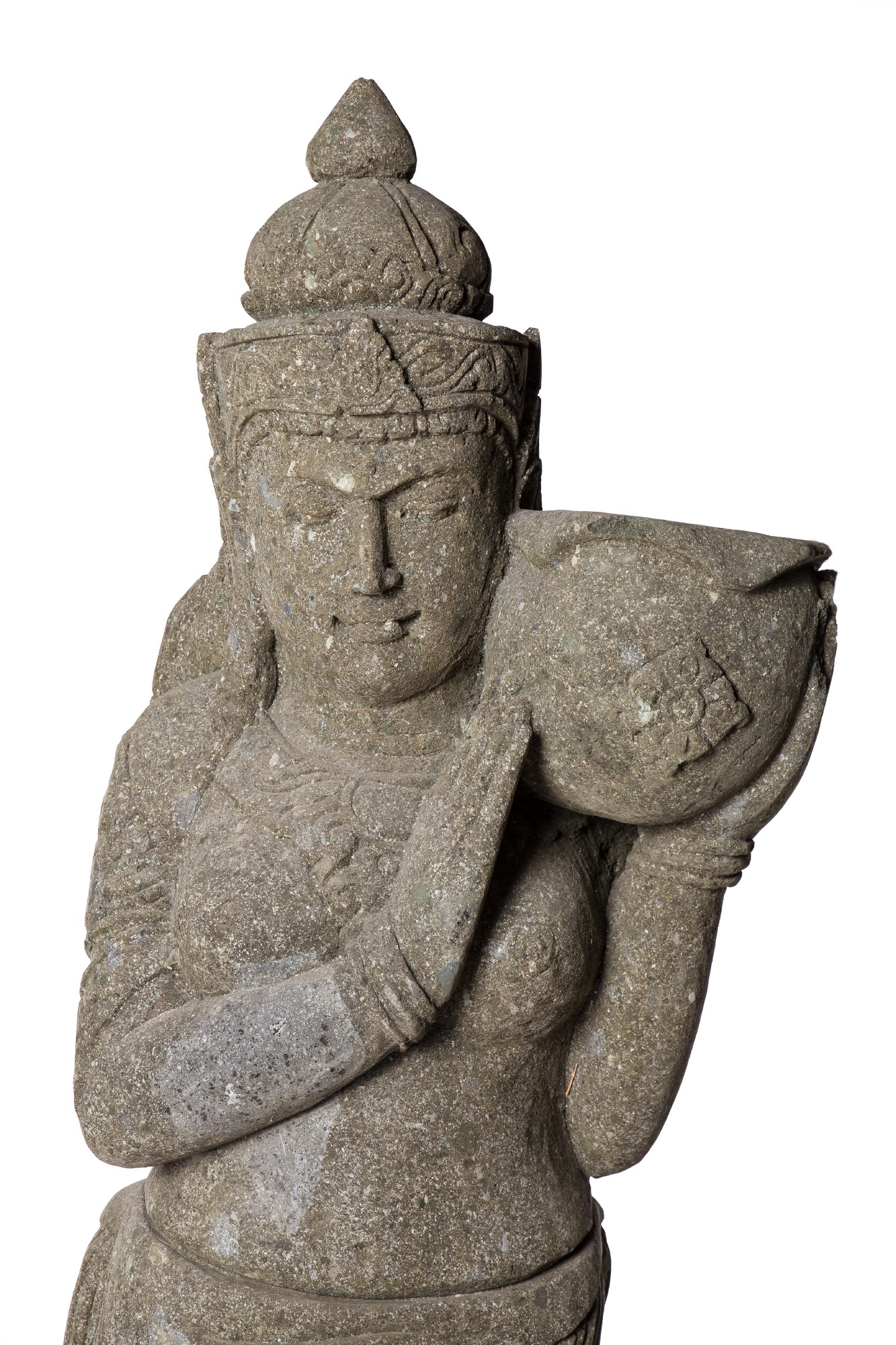 Statue Göttin 'Tara', aus Stein, H 150 cm, B 40 cm, L 25 cm günstig bestellen