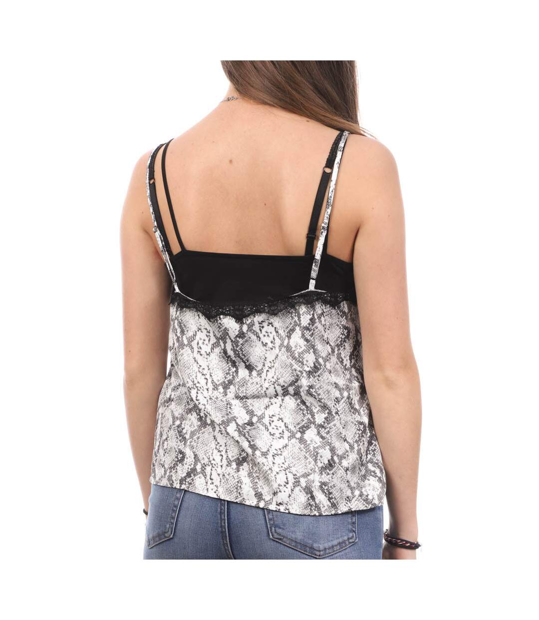 Débardeur Gris Serpent Femme Teddy Smith Alexia