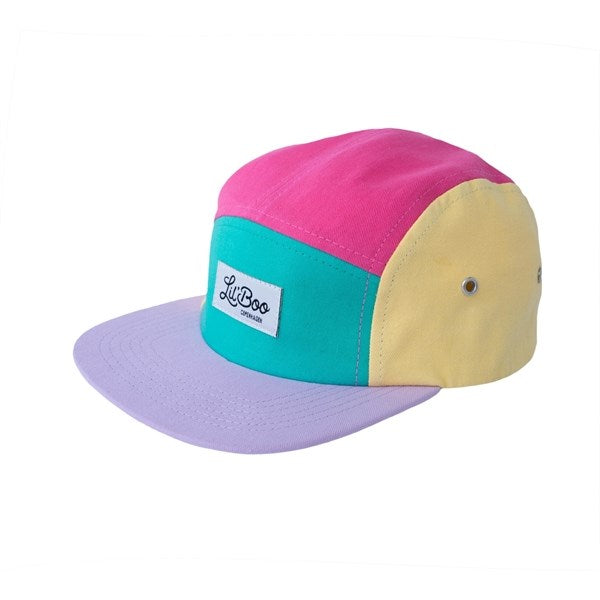 Køb Lil' Boo Block 5-Panel 90's Cap Purple/Pink/Green/Yellow