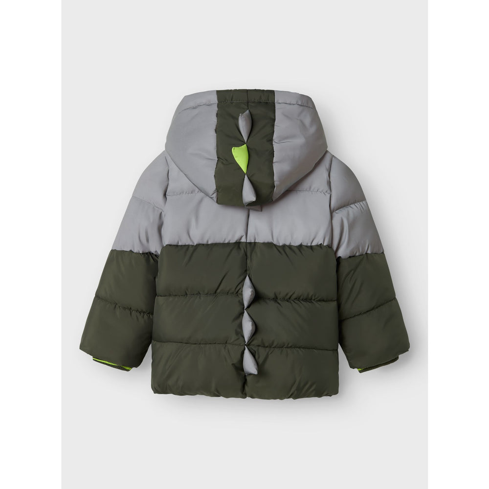 Køb Name It Deep Depths Nmmmorten Puffer Jacket Dino Detail1