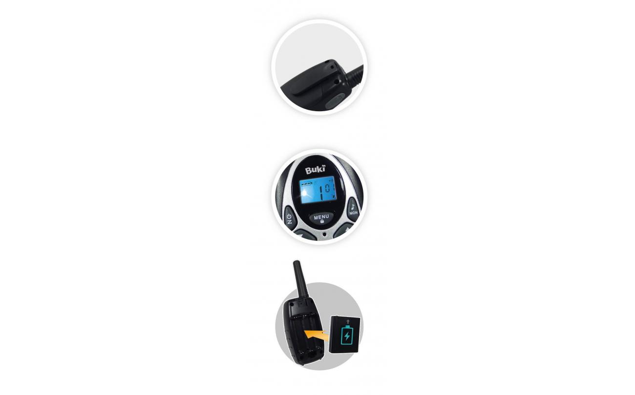 Buki Nature Oplaadbare Walkie Talkie