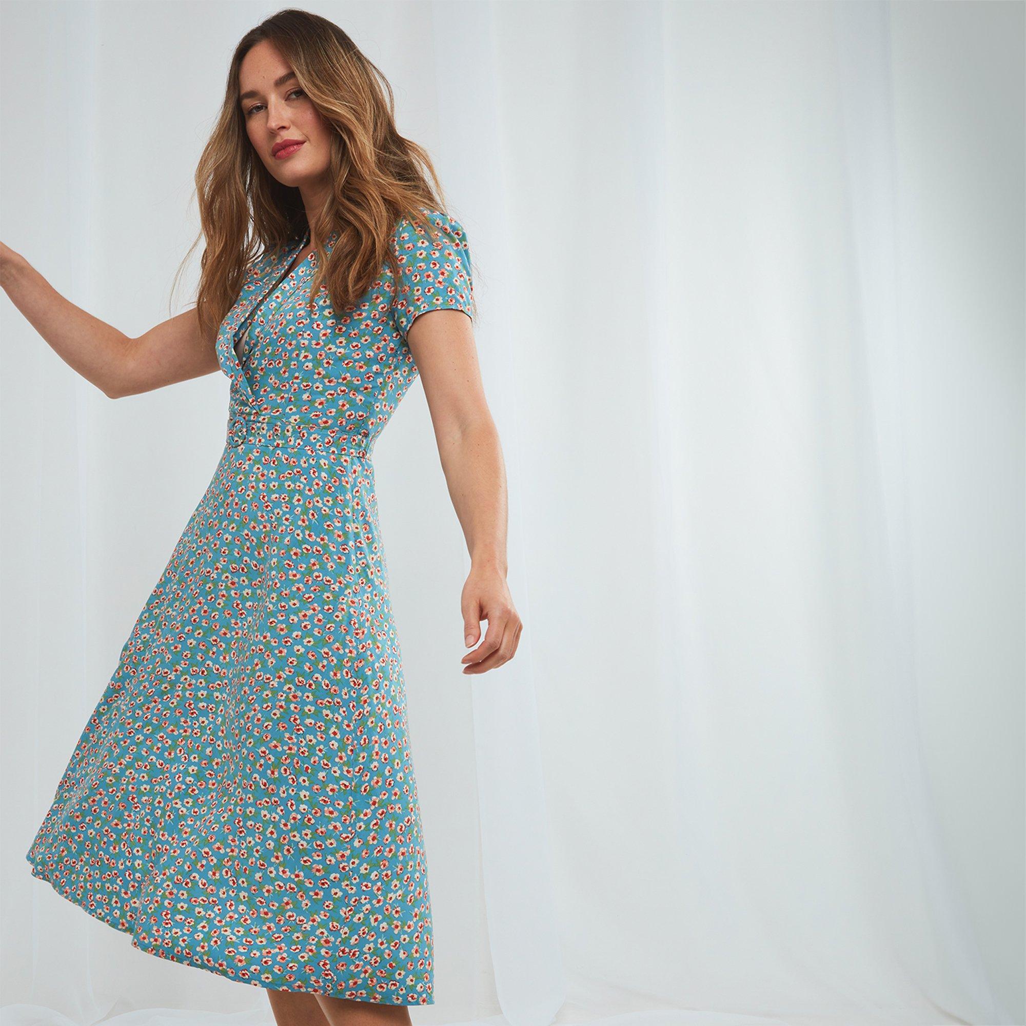 Joe Browns Studio Joe Brown Blue Tea Dress