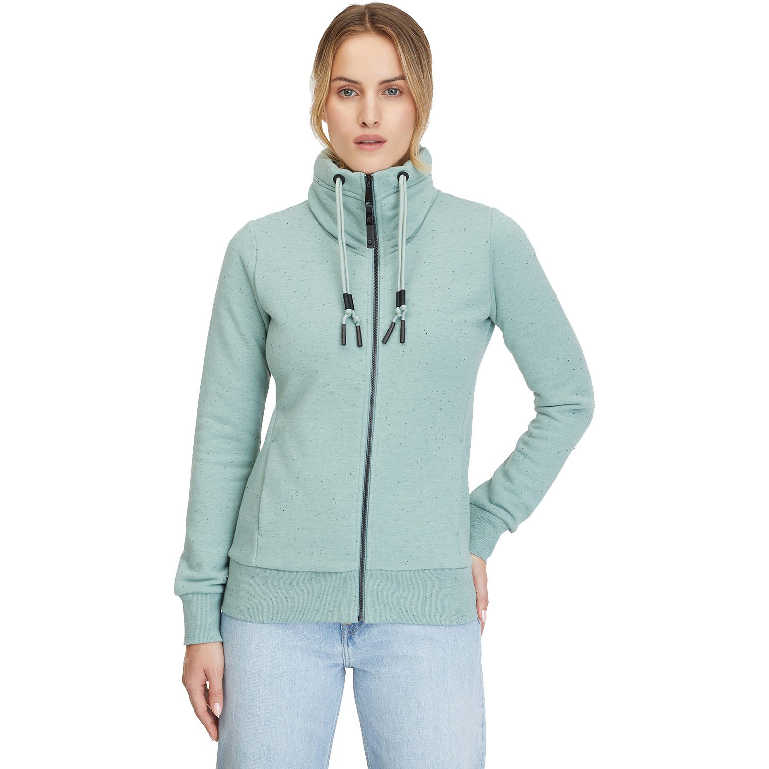 ragwear Ronette Sweatjacke Damen dusty green