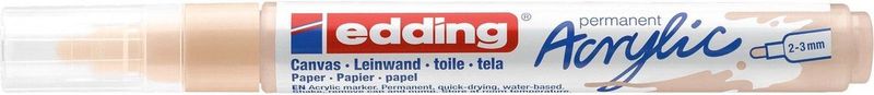 Edding Acrylic marker - Medium punt - warm beige