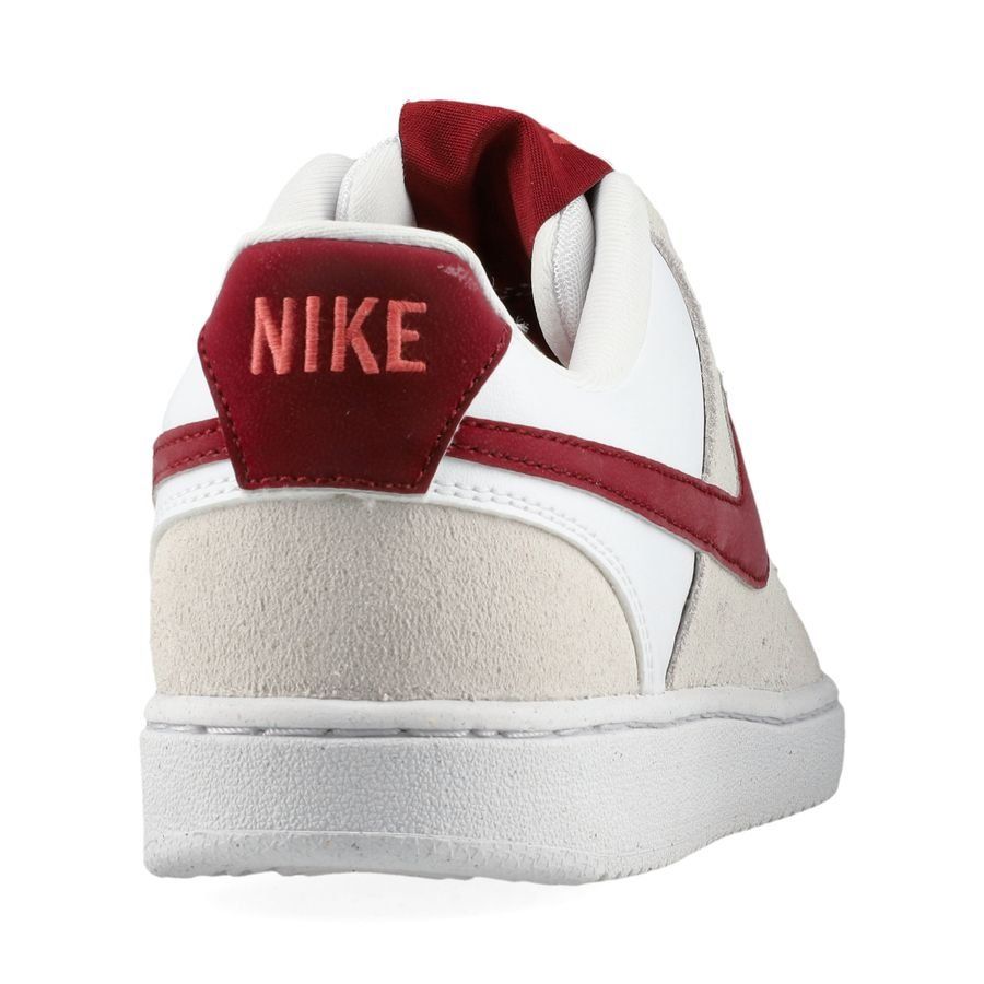 Nike Chaussures Court Vision Low - Blanc/Rouge Femme