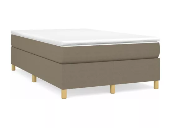 Sommier à lattes de lit Taupe 120x200 cm Tissu