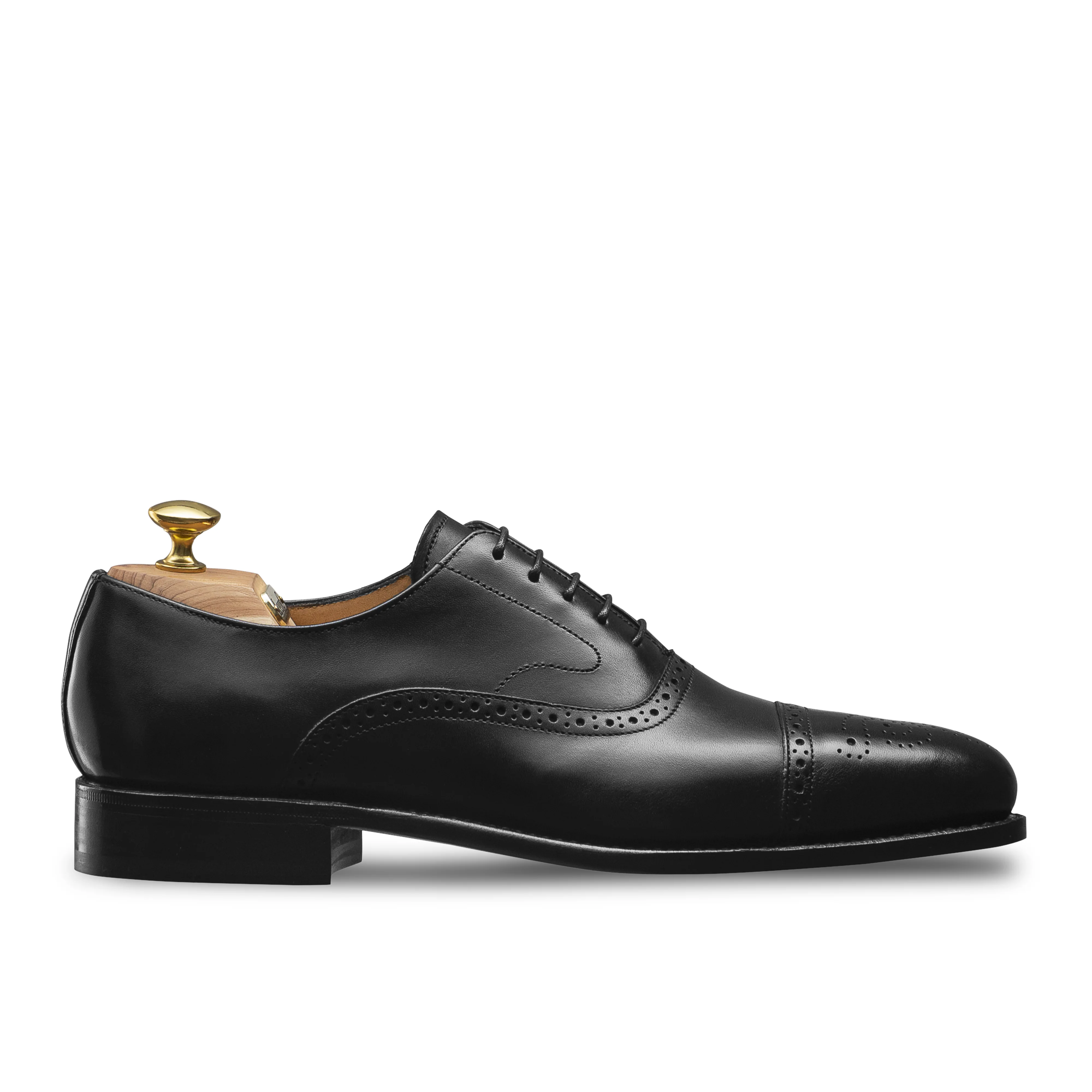 Richelieu Brogue Newton 318 noir