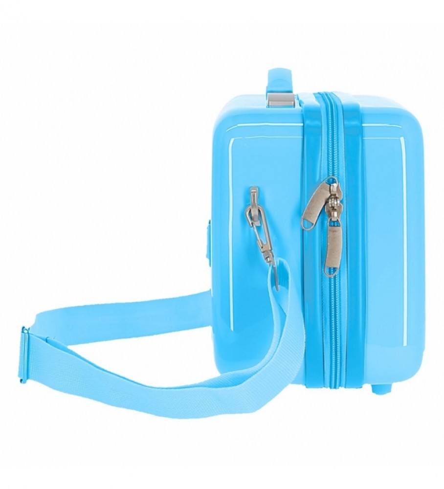 Roll Road Neceser ABS Roll Road Little Me Unicórnio Azul - 29x21x15cm -