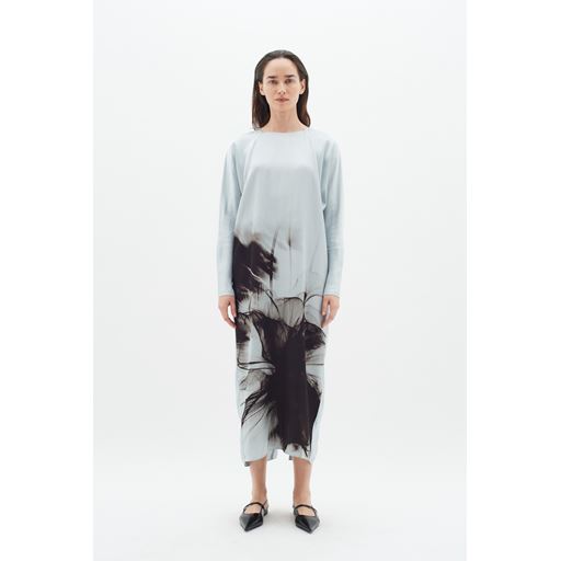 InWear DurianaIW Kjole, Metallic Water Flower, 44