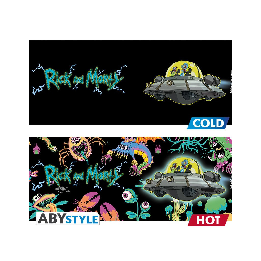 Rick & Morty - Mug Heat Change Vaisseau