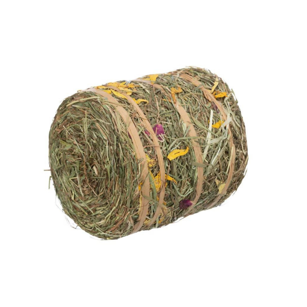 Balle de foin aux fleurs XXL
